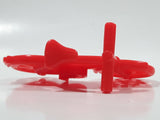 Red Bicycle 4" Long Plastic Toy
