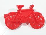 Red Bicycle 4" Long Plastic Toy