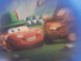 Disney Pixar Cars Miniature Blue Camera Shaped Picture Viewer 1 5/8" Wide Plastic Toy