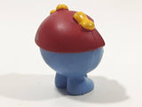 Vintage 1984 Arby's Restaurants Mr. Men Little Miss Giggles 1 1/2" Tall Toy PVC Figure By Roger Hargreaves