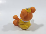1990 Muppet Babies Baby Fozzie Sitting 2" PVC Toy Figure