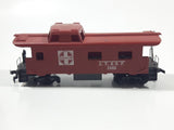 Tyco HO Scale Santa Fe A.T. & S. F. 7240 Red Plastic Caboose Train Car - Missing Two Wheels