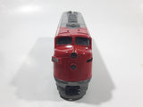 Bachmann Santa Fe 307 Red and Grey Freight Train Diesel Engine Locomotive HO Scale Not Tested Missing One Headlight