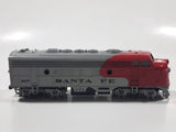 Bachmann Santa Fe 307 Red and Grey Freight Train Diesel Engine Locomotive HO Scale Not Tested Missing One Headlight