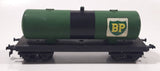 Lima Italy HO Scale BP British Petroleum Green Plastic Fuel Oil Tanker Train Car