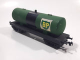 Lima Italy HO Scale BP British Petroleum Green Plastic Fuel Oil Tanker Train Car