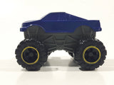 2012 McDonald's Team Hot Wheels Monster Truck Blue Plastic Toy Car Vehicle