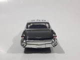 Jada Toys No. 92520 1959 Cadillac Eldorado Police Car #258 Black and White Die Cast Toy Race Car Vehicle Missing Rooftop Light