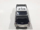 Jada Toys No. 92520 1959 Cadillac Eldorado Police Car #258 Black and White Die Cast Toy Race Car Vehicle Missing Rooftop Light