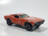 Vintage 1983 Hot Wheels Dixie Challenger Orange Die Cast Toy Car Vehicle