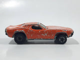 Vintage 1983 Hot Wheels Dixie Challenger Orange Die Cast Toy Car Vehicle
