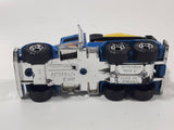 Vintage 1985 Matchbox Peterbilt Cement Mixer Semi Tractor Truck Blue 1/80 Scale Die Cast Toy Rig Vehicle