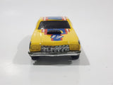 Vintage 1985 Hot Wheels Torino Stocker Yellow Die Cast Toy Car Vehicle