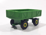 Ertl John Deere Green and Yellow Farm Hay Wagon Trailer Die Cast and Plastic Toy Farming Machinery Vehicle G01517YL01