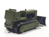 Vintage 1969 Lesney Matchbox Series Case Tractor Bull Dozer Army Olive Green Die Cast Toy Car Military Vehicle