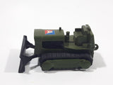 Vintage 1969 Lesney Matchbox Series Case Tractor Bull Dozer Army Olive Green Die Cast Toy Car Military Vehicle