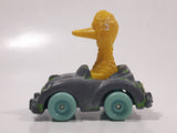 1981 Playskool The Muppets Sesame Street Big Bird Green Die Cast Toy Car Vehicle Made in Hong Kong