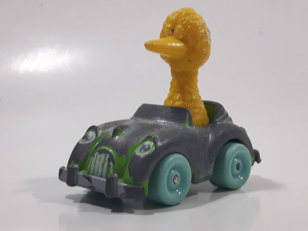 1981 Playskool The Muppets Sesame Street Big Bird Green Die Cast Toy Car Vehicle Made in Hong Kong