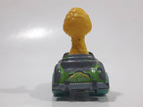 1981 Playskool The Muppets Sesame Street Big Bird Green Die Cast Toy Car Vehicle Made in Hong Kong