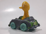 1981 Playskool The Muppets Sesame Street Big Bird Green Die Cast Toy Car Vehicle Made in Hong Kong
