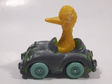 1981 Playskool The Muppets Sesame Street Big Bird Green Die Cast Toy Car Vehicle Made in Hong Kong