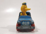 1982 Playskool The Muppets Sesame Street Big Bird Mail Truck Blue Die Cast Toy Car Vehicle Made in Hong Kong