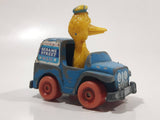 1982 Playskool The Muppets Sesame Street Big Bird Mail Truck Blue Die Cast Toy Car Vehicle Made in Hong Kong