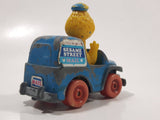 1982 Playskool The Muppets Sesame Street Big Bird Mail Truck Blue Die Cast Toy Car Vehicle Made in Hong Kong