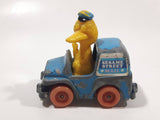 1982 Playskool The Muppets Sesame Street Big Bird Mail Truck Blue Die Cast Toy Car Vehicle Made in Hong Kong