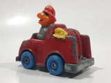 1981 Playskool The Muppets Sesame Street Ernie Fireman Fire Truck Die Cast Toy Car Vehicle Made in Hong Kong