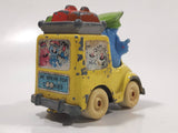 1981, 1983 Playskool The Muppets Sesame Street Blue Cookie Monster Yellow Die Cast Toy Car Vehicle