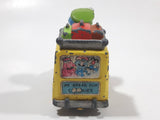 1981, 1983 Playskool The Muppets Sesame Street Blue Cookie Monster Yellow Die Cast Toy Car Vehicle