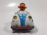 1981 1983 Playskool The Muppets Sesame Street Ernie Race Car White Die Cast Toy Car Vehicle