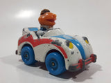 1981 1983 Playskool The Muppets Sesame Street Ernie Race Car White Die Cast Toy Car Vehicle
