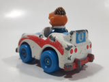 1981 1983 Playskool The Muppets Sesame Street Ernie Race Car White Die Cast Toy Car Vehicle