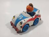 1981 1983 Playskool The Muppets Sesame Street Ernie Race Car White Die Cast Toy Car Vehicle