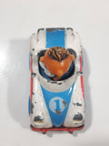 1981 1983 Playskool The Muppets Sesame Street Ernie Race Car White Die Cast Toy Car Vehicle