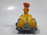 1981 1983 Playskool The Muppets Sesame Street Bert Taxi Cab Driver Yellow Die Cast Toy Car Vehicle