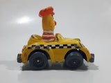 1981 1983 Playskool The Muppets Sesame Street Bert Taxi Cab Driver Yellow Die Cast Toy Car Vehicle