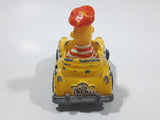 1981 1983 Playskool The Muppets Sesame Street Bert Taxi Cab Driver Yellow Die Cast Toy Car Vehicle