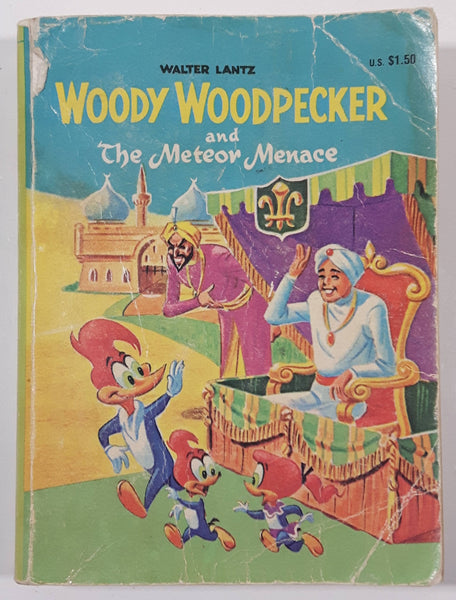Vintage 1967 Whitman A Big Little Book Walter Lantz Woody Woodpecker and The Meteor Menace Paper Cover Book 5753-1