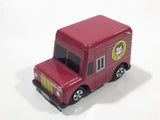 Vintage 1989 ERTL DC Comics The Joker Delivery Van Truck Purple Die Cast Toy Car Vehicle