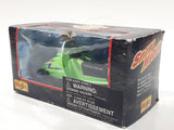 Maisto No. 21080 Motorized Snowmobile Power GT-2 Green 4 1/2" Long Pull Back Action  Plastic Die Cast Toy Vehicle New in Box