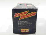 Maisto No. 21080 Motorized Snowmobile Power GT-2 Green 4 1/2" Long Pull Back Action  Plastic Die Cast Toy Vehicle New in Box