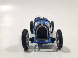 Brumm R41 1933 Bugatti Type 5 #4 Blue 1/43 Scale Die Cast Toy Race Car Vehicle