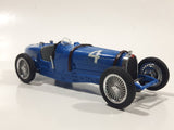Brumm R41 1933 Bugatti Type 5 #4 Blue 1/43 Scale Die Cast Toy Race Car Vehicle