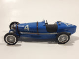 Brumm R41 1933 Bugatti Type 5 #4 Blue 1/43 Scale Die Cast Toy Race Car Vehicle