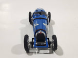 Brumm R41 1933 Bugatti Type 5 #4 Blue 1/43 Scale Die Cast Toy Race Car Vehicle