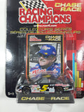 2002 Edition ERTL Racing Champions Chase The Race NASCAR #5 Terry Labonte Kellogg's Got Milk Chevrolet Monte Carlo Black Die Cast Toy Race Car Vehicle with Collector Card and Display Stand - New in Package