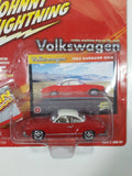 2004 Johnny Lightning Limited Edition 1963 Volkswagen Karmann Ghia Red 1/64 Scale Die Cast Toy Car Vehicle New in Package